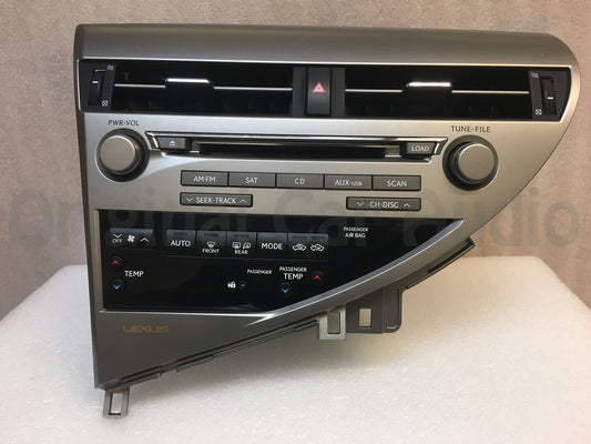 2012-2014 Lexus RX350 RX450H HDD 6 Disc Nav  SAT AUX USB Radio P10142