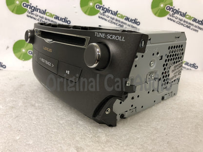 2012 - 2013 Lexus IS250 IS350 OEM Gracenote Single CD AM FM XM HD Radio Receiver
