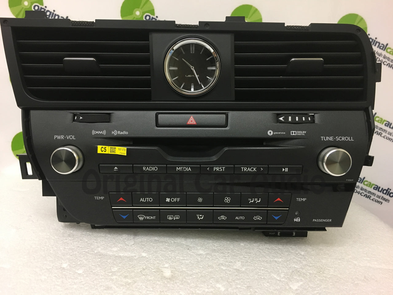 2016 - 2017 Lexus RX350 RX450 OEM Gracenote AM FM XM HD Radio Media Receiver P11069