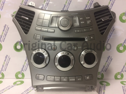 SUBARU Tribeca Radio 6 CD Player FACEPLATE ONLY P-141 86213-XA04A 2006 2007 2008 2009 2010