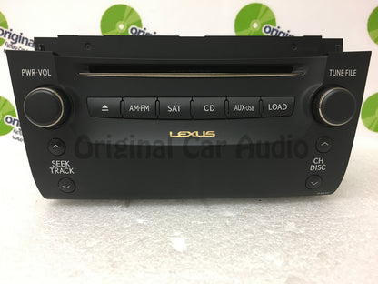 2010 - 2011 Lexus GS350 GS460 OEM 6 CD AM FM SAT USB Radio Reciever P1877