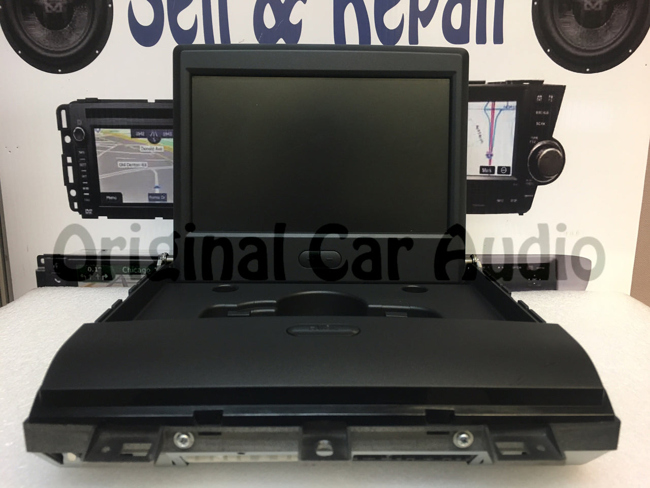 2011-2016 Chrysler Dodge Entertainment System Monitor Display Screen Color: Black