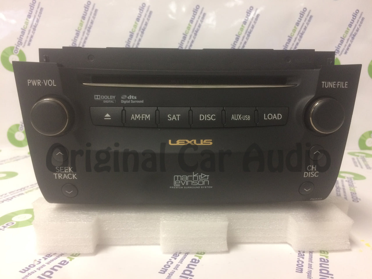 2009 - 2011 Lexus GS350 GS460 OEM Mark Levinson 6 CD AM FM Radio USB Navigation Receiver