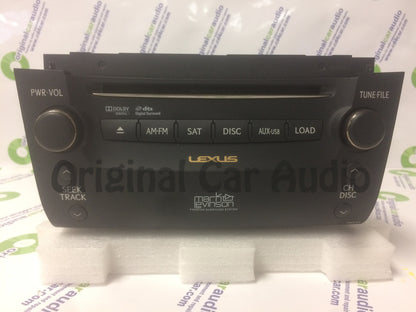 2009 - 2011 Lexus GS350 GS460 OEM Mark Levinson 6 CD AM FM Radio USB Navigation Receiver