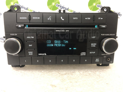 2011 2012 2013 Dodge Jeep OEM RES High-speed AM FM Radio AUX MP3 CD Player