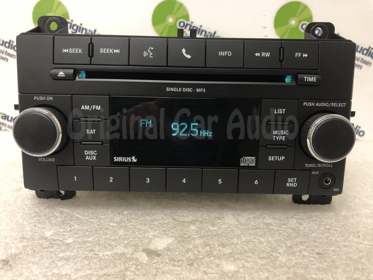 2011 2012 2013 Dodge Jeep OEM RES High-speed AM FM Radio AUX MP3 CD Player