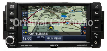 Jeep Dodge Chrysler OEM MyGig Navigation Satellite Radio CD DVD Player Low Speed CAN BUS RHR