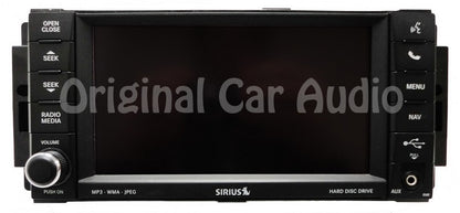 Jeep Dodge Chrysler OEM MyGig Navigation Satellite Radio CD DVD Player Low Speed CAN BUS RHR