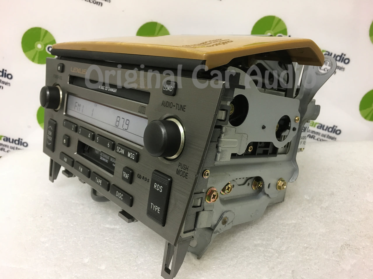 2002 - 2005 Lexus SC430 OEM Radio Tape Cassette Mark Levinson Radio 6 CD Changer P6813
