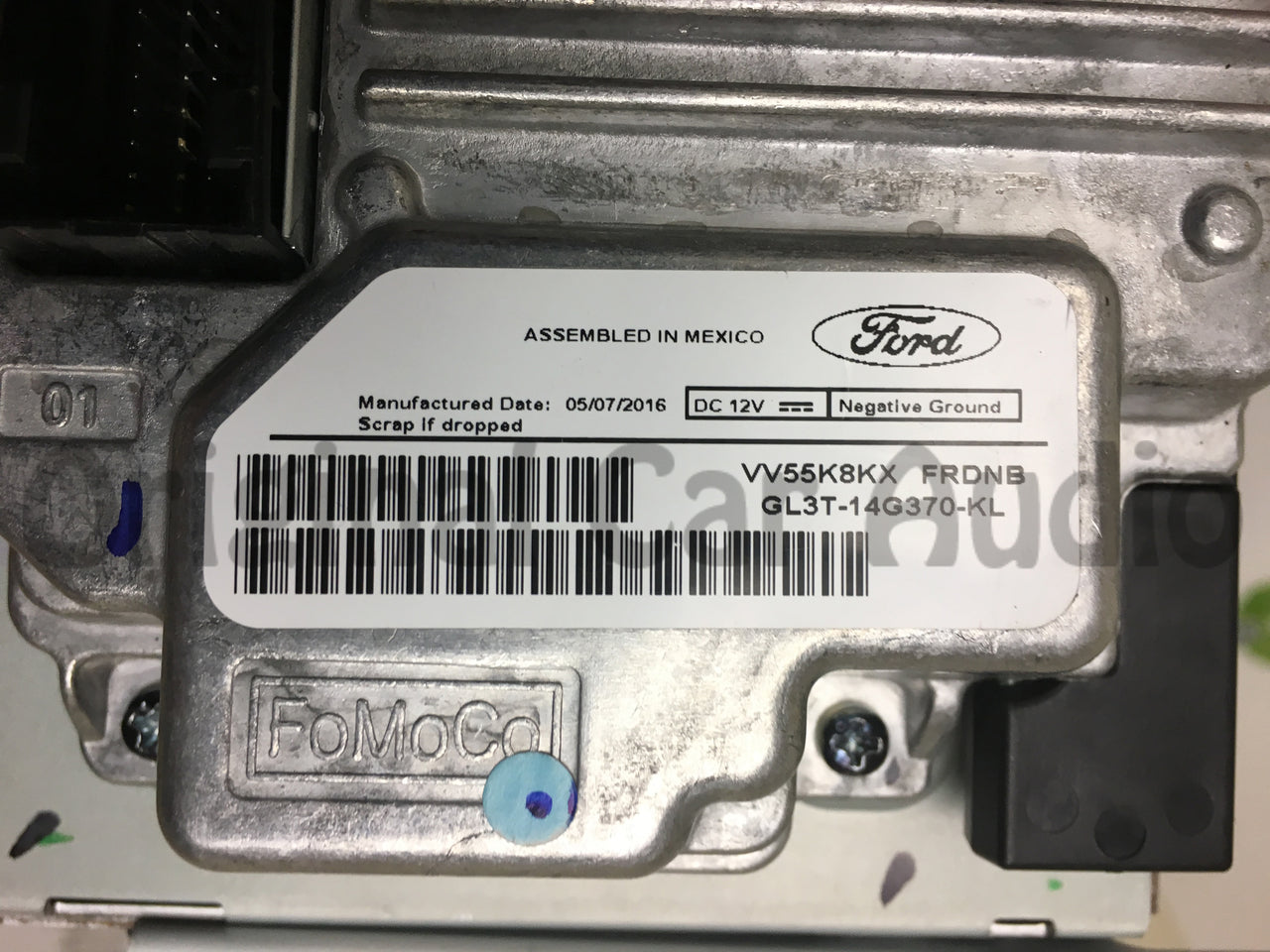 2016 - 2017 Ford F150 OEM Sync 3 8" Radio Block and Non-Navigation Touch Screen Display Panel