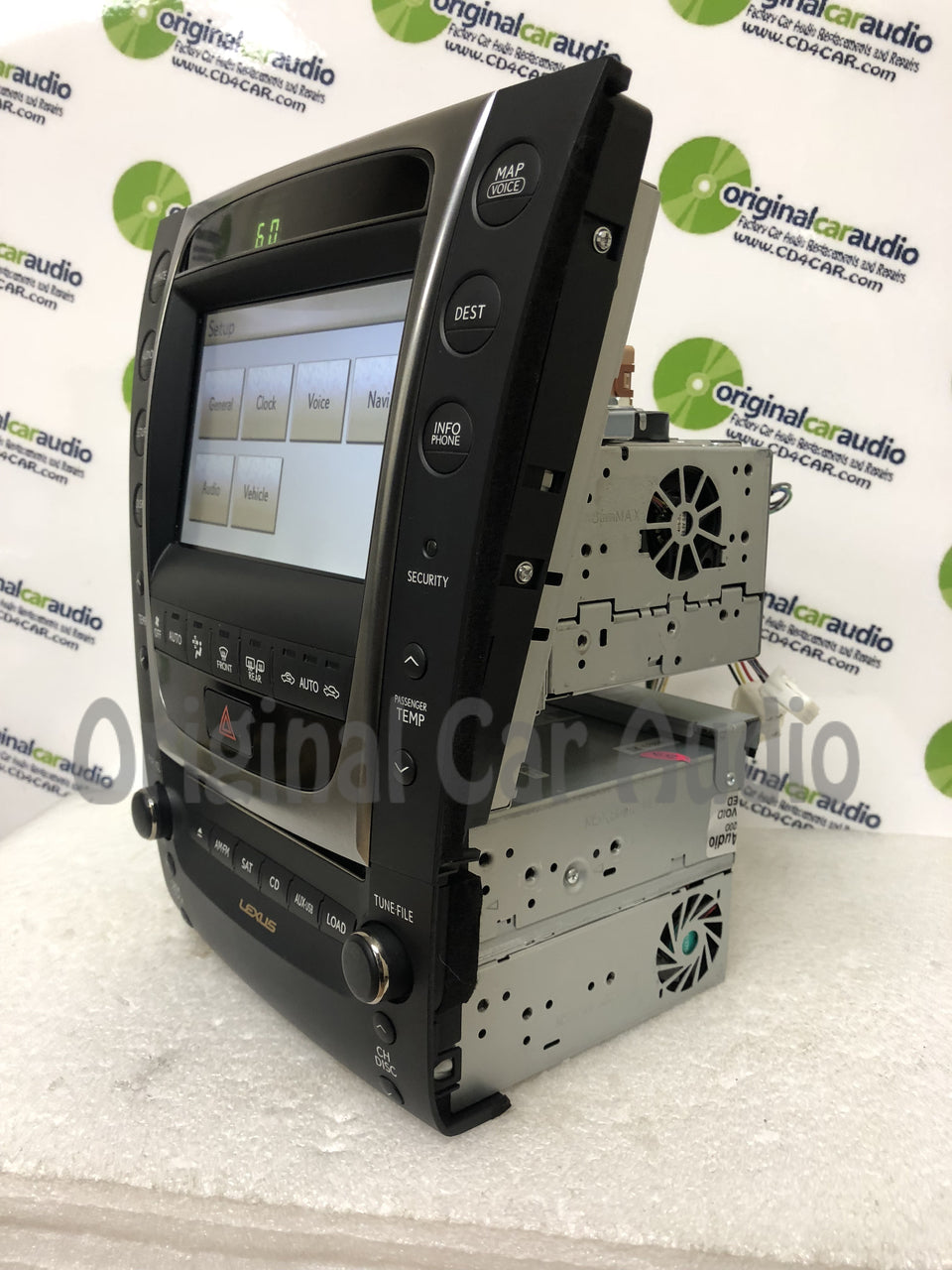 Refurbished 2010 - 2011 10 11 Lexus GS350 GS430 OEM Touch Screen Navigation Display and Radio Receiver P1877