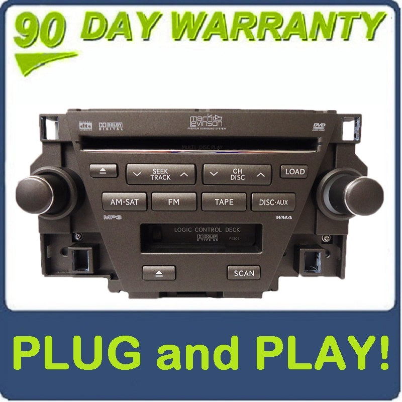 07 08 09 Lexus ES350 MARK LEVINSON Radio Tape 6 Disc Player CD Changer 86120-33740, P1505