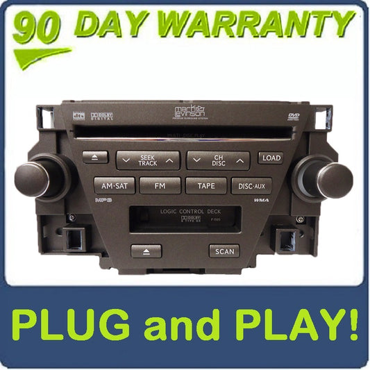 07 08 09 Lexus ES350 MARK LEVINSON Radio Tape 6 Disc Player CD Changer 86120-33740, P1505