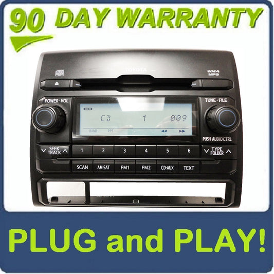 Toyota Tacoma Radio Aux Satellite MP3 WMA CD Player D1822