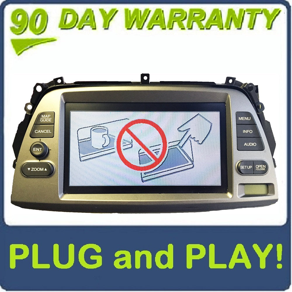 NEW HONDA Odyssey Navigation GPS LCD Display Screen Radio Stereo WITHOUT Trim/Bezel 2007 2008 2009 2010