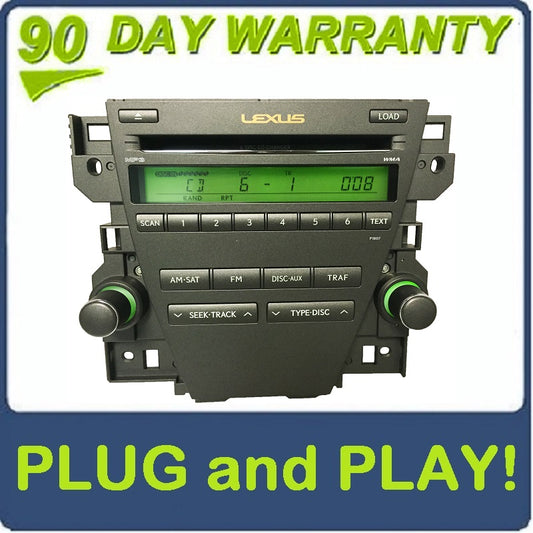 07 08 09 Lexus ES350 OEM Stereo 6 Disc MP3/WMA CD Changer Satellite Radio P1807