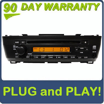 Nissan Sentra OEM AM FM Radio Stereo Single CD Player AUX Remote Changer Controls 4 Speaker 100 Watt System