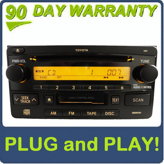 Toyota Rav4 4Runner AM/FM Premium Sound Radio Tape CD Player 16831