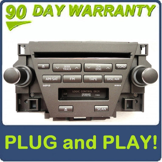 07 08 09 Lexus ES350 OEM Stereo 6 Disc MP3/WMA CD Changer Satellite Radio P6866