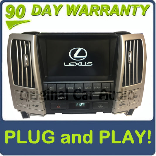 2007 - 2009 Lexus RX350 Navigation GPS Back-up Camera Display Screen