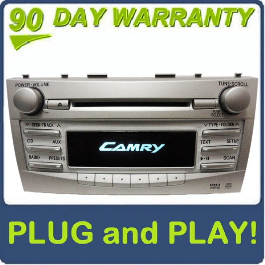 10 11 TOYOTA Camry MP3 AUX Bluetooth Radio CD Player To51887U , 51887 2010 2011