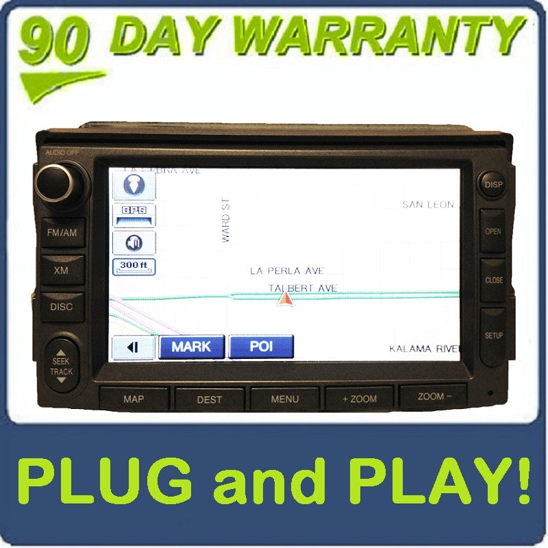 06 07 08 09 10 11 Hyundai AZERA LG NAVIGATION CD MP3 Player XM Radio GREY LAN-8672NH1