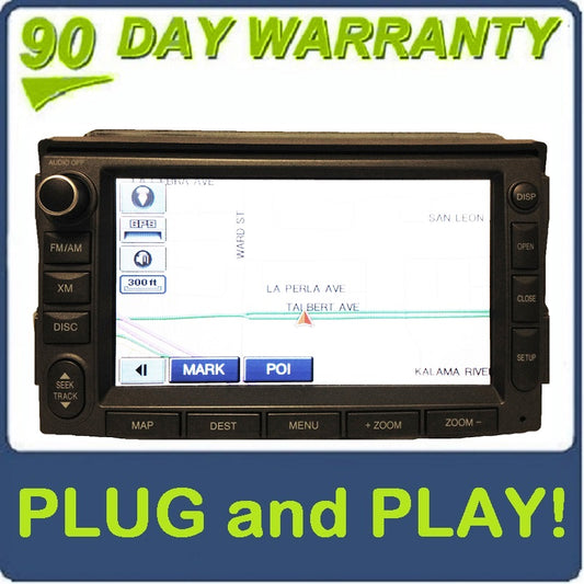 06 07 08 09 10 11 Hyundai AZERA LG NAVIGATION CD MP3 Player XM Radio GREY LAN-8672NH1