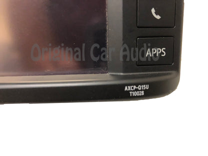 2015 - 2017 Toyota Yaris OEM AM FM HD Radio Bluetooth App Media Receiver