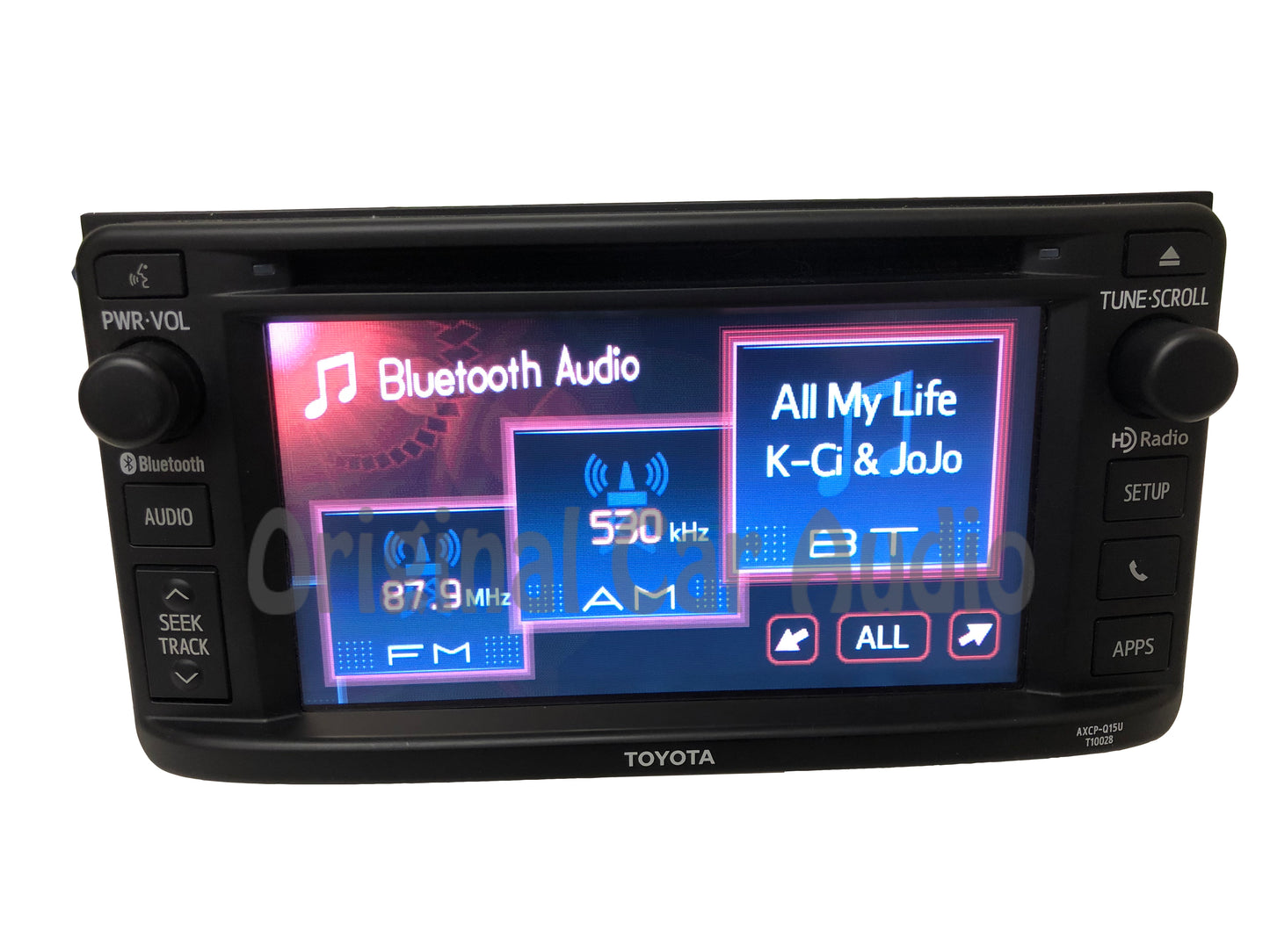 2015 - 2017 Toyota Yaris OEM AM FM HD Radio Bluetooth App Media Receiver