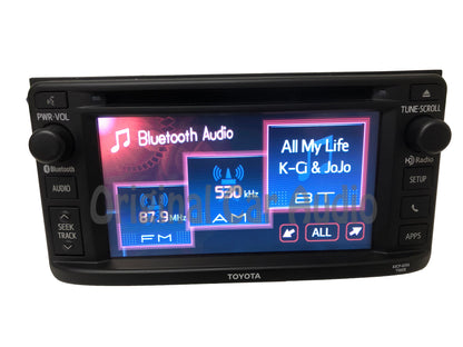 2015 - 2017 Toyota Yaris OEM AM FM HD Radio Bluetooth App Media Receiver