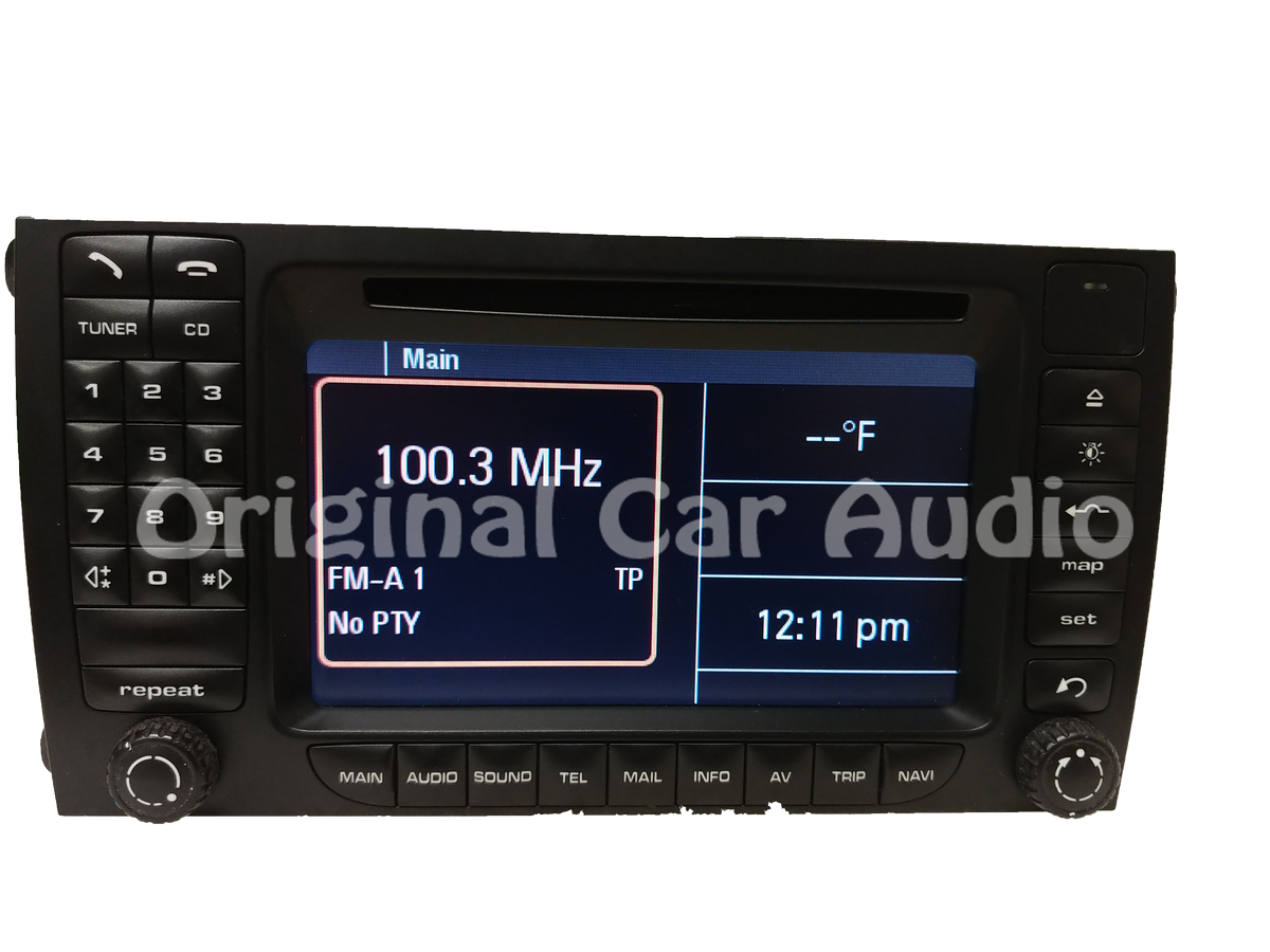Porsche Cayenne Navigation gps System Radio CD Player OEM