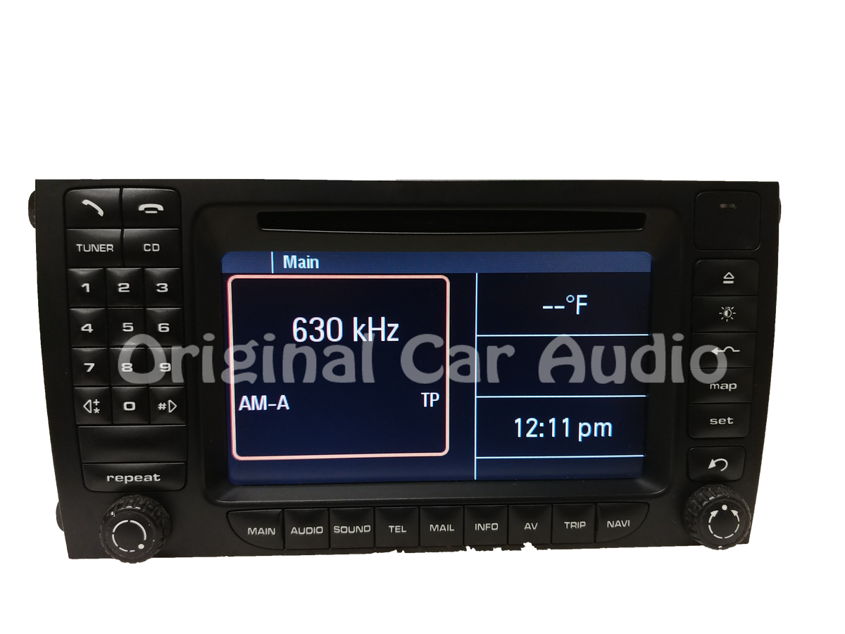 Porsche Cayenne Navigation gps System Radio CD Player OEM