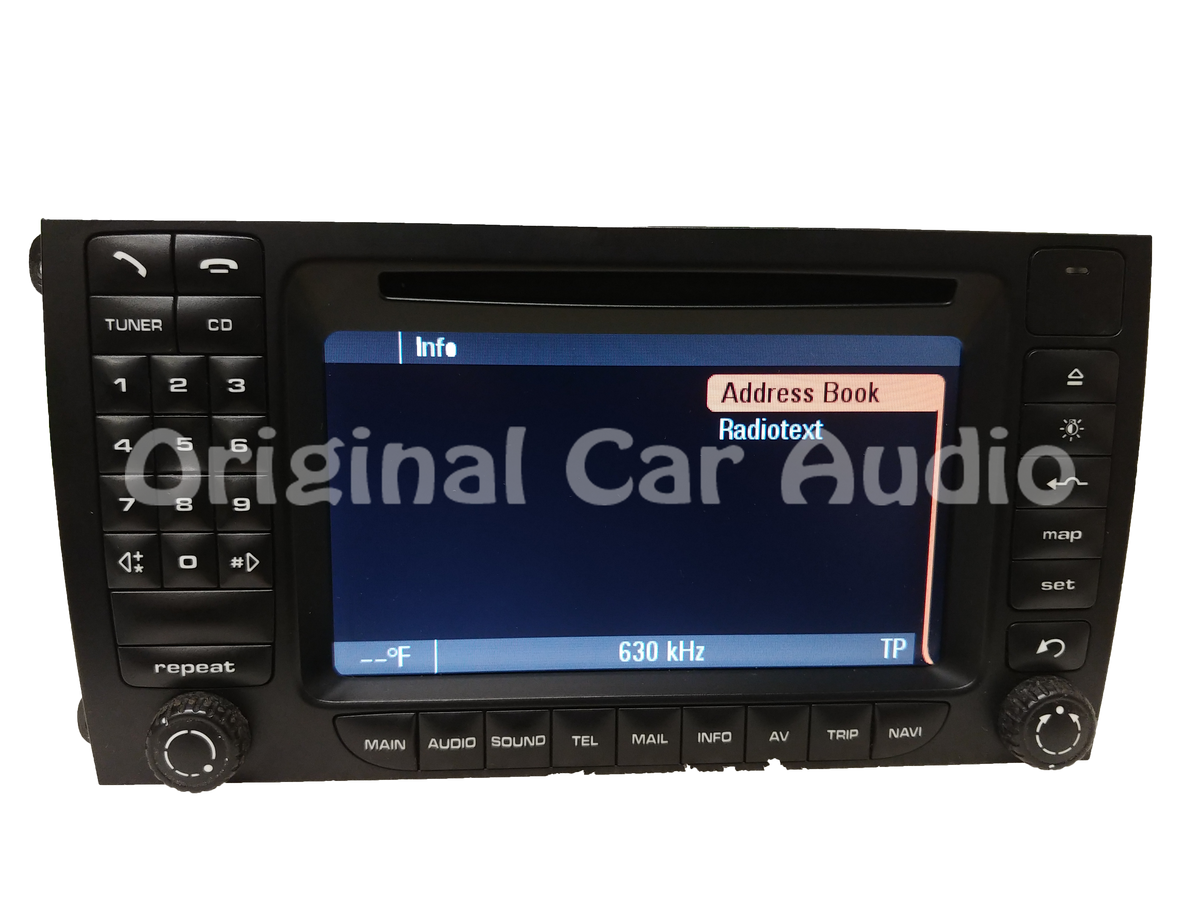 Porsche Cayenne Navigation gps System Radio CD Player OEM