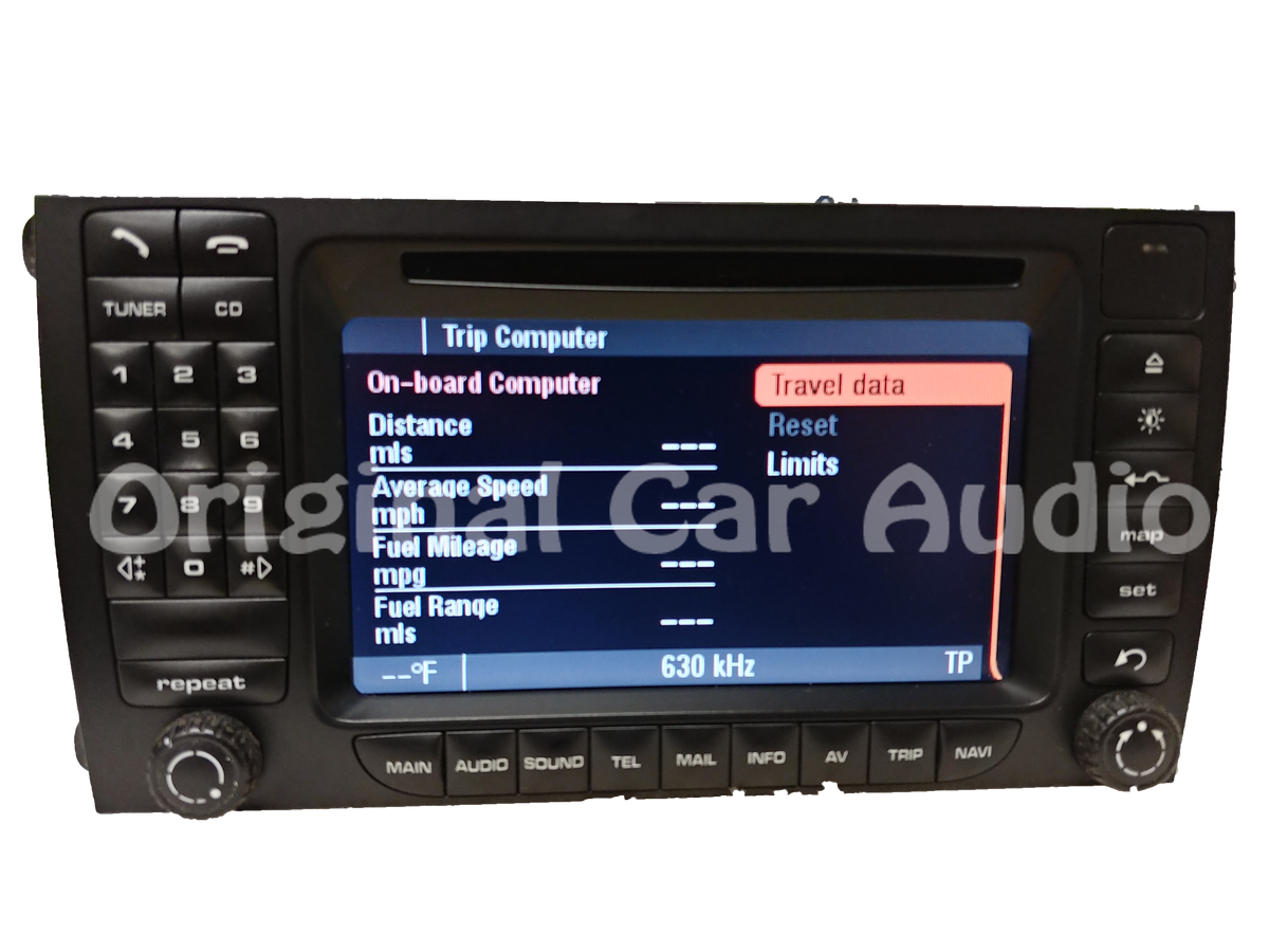 Porsche Cayenne Navigation gps System Radio CD Player OEM