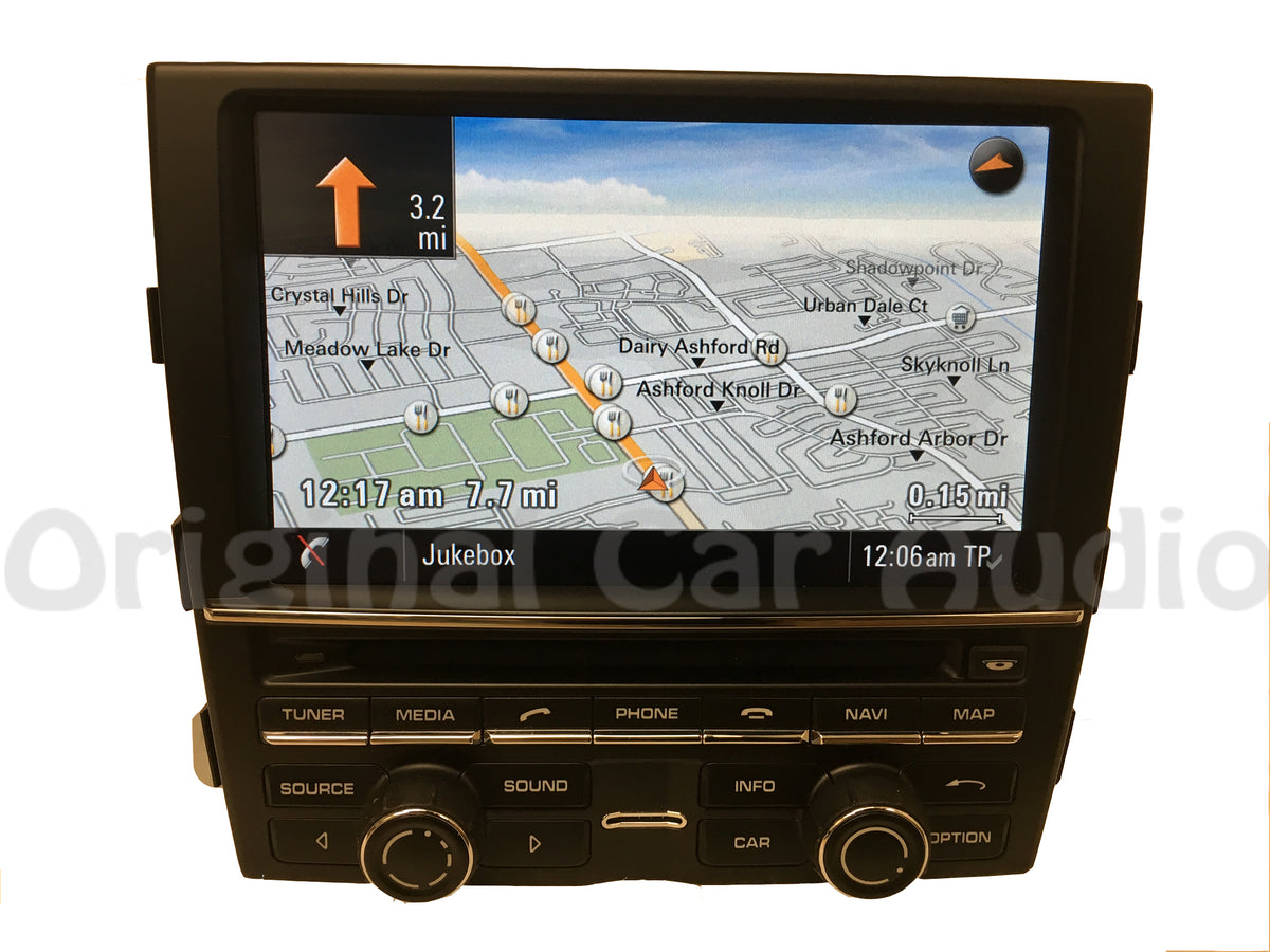 2013 - 2015 Porsche Panamera Navigation HDD JUKEBOX Bluetooth CD Player w/ HD Radio 970