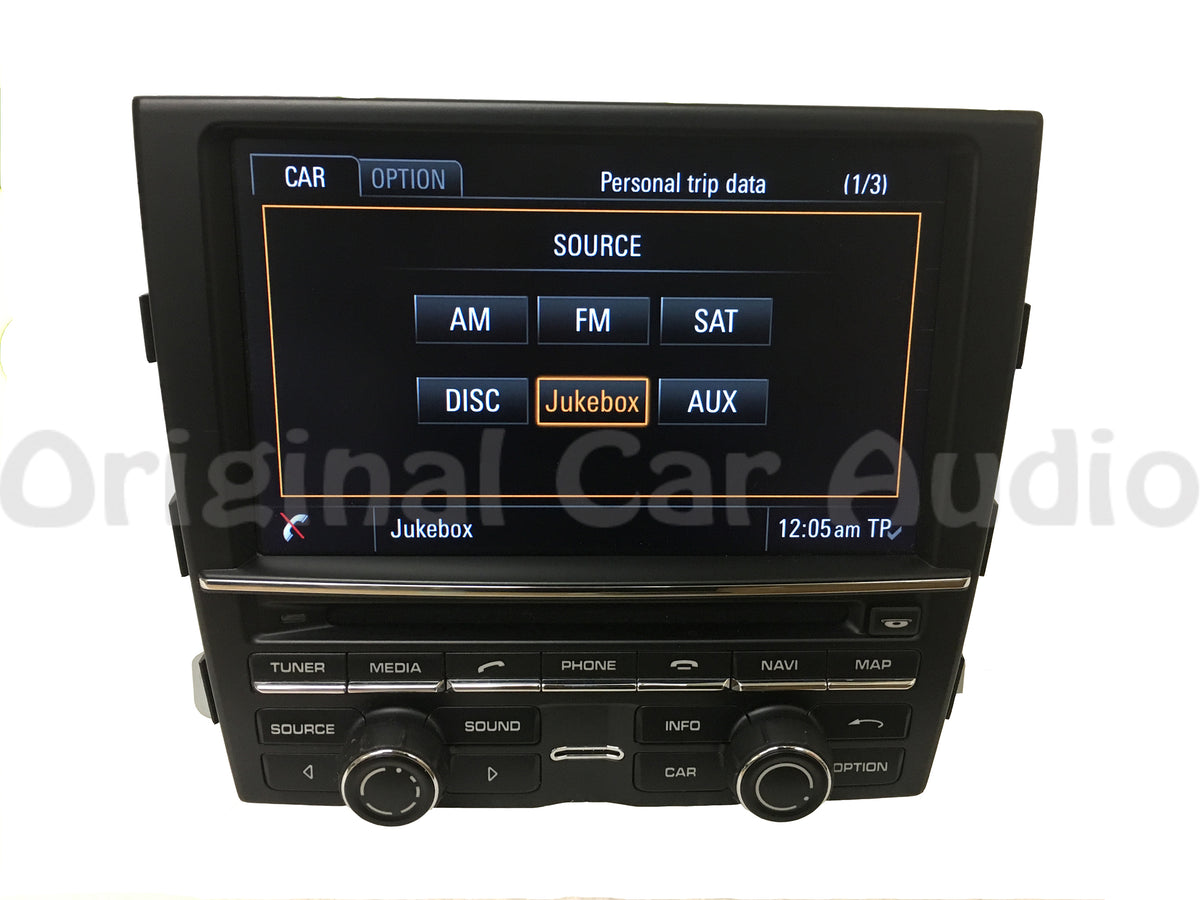 2013 - 2015 Porsche Panamera Navigation HDD JUKEBOX Bluetooth CD Player w/ HD Radio 970