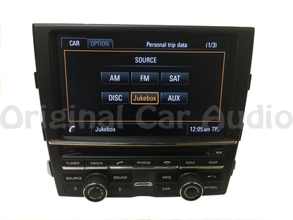 2013 - 2015 Porsche Panamera Navigation HDD JUKEBOX Bluetooth CD Player w/ HD Radio 970