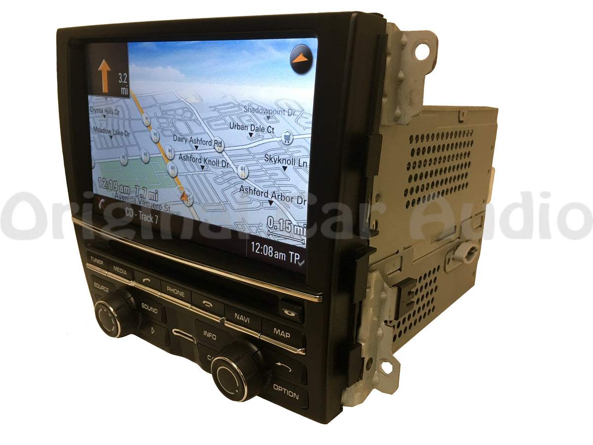 2010 - 2012 Porsche Panamera Navigation HDD Radio Bluetooth CD Player 970