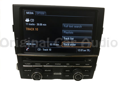 2010 - 2012 Porsche Panamera Navigation HDD Radio Bluetooth CD Player 970