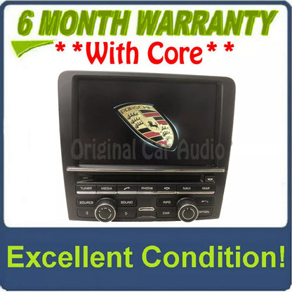 2012 - 2016 Porsche 911 Boxster Carrera Cayman OEM 991 PCM3.1 HDD Touch Screen Navigation DVD Media Receiver Radio 991.642.970