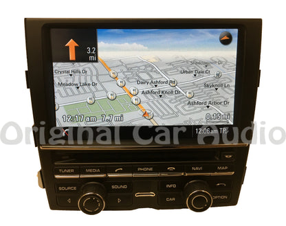 2010 - 2012 Porsche Panamera Navigation HDD Radio Bluetooth CD Player 970