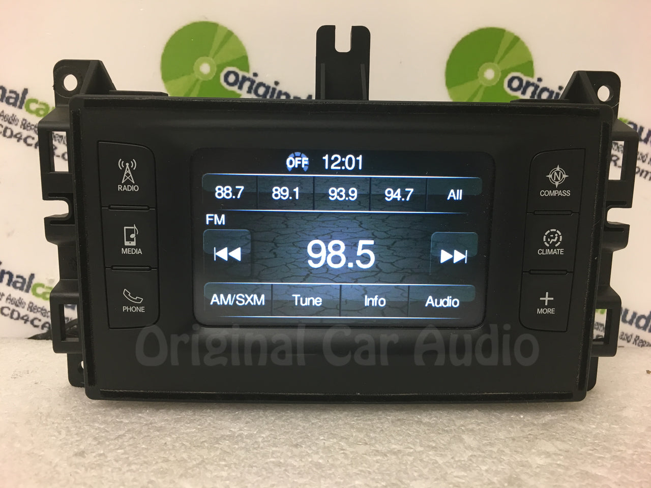 2014 - 2016 Jeep Grand Cherokee OEM VP2 5" Touch Screen AM FM SAT Radio Receiver