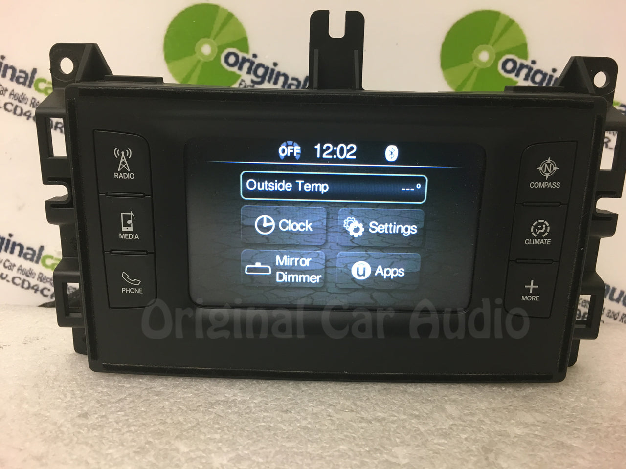 2014 - 2016 Jeep Grand Cherokee OEM VP2 5" Touch Screen AM FM SAT Radio Receiver