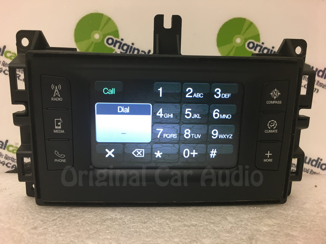 2014 - 2016 Jeep Grand Cherokee OEM VP2 5" Touch Screen AM FM SAT Radio Receiver
