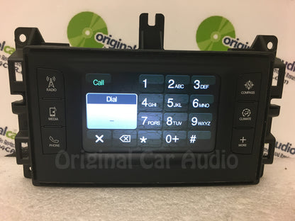 2014 - 2016 Jeep Grand Cherokee OEM VP2 5" Touch Screen AM FM SAT Radio Receiver