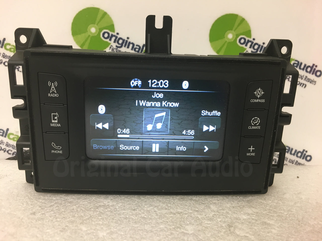 2014 - 2016 Jeep Grand Cherokee OEM VP2 5" Touch Screen AM FM SAT Radio Receiver