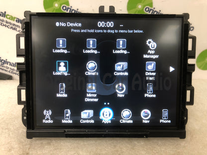 2013 - 2016 Dodge Ram OEM VP4 NA Media XM AM FM Radio Center UConnect LCD Screen
