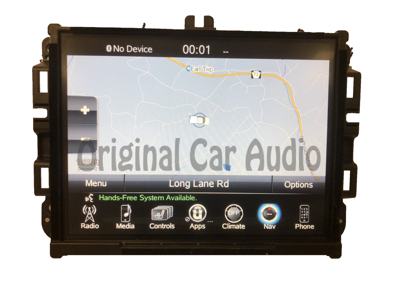 Refurbished 2017 - 2018 Dodge Ram OEM VP4 NA Media XM AM FM Radio Center UConnect LCD Screen