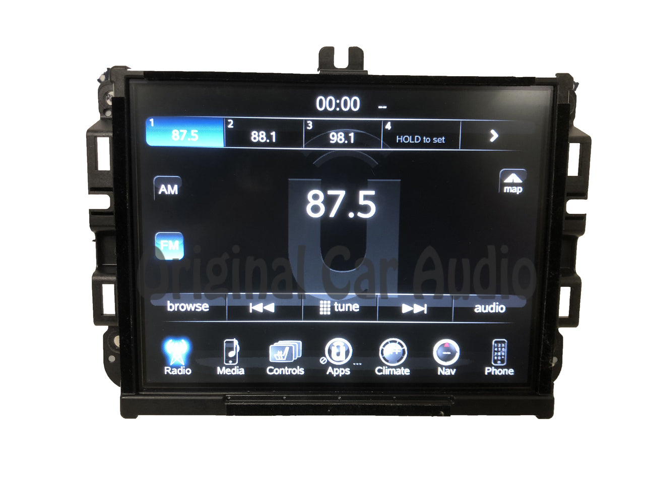 Refurbished 2017 - 2018 Dodge Ram OEM VP4 NA Media XM AM FM Radio Center UConnect LCD Screen