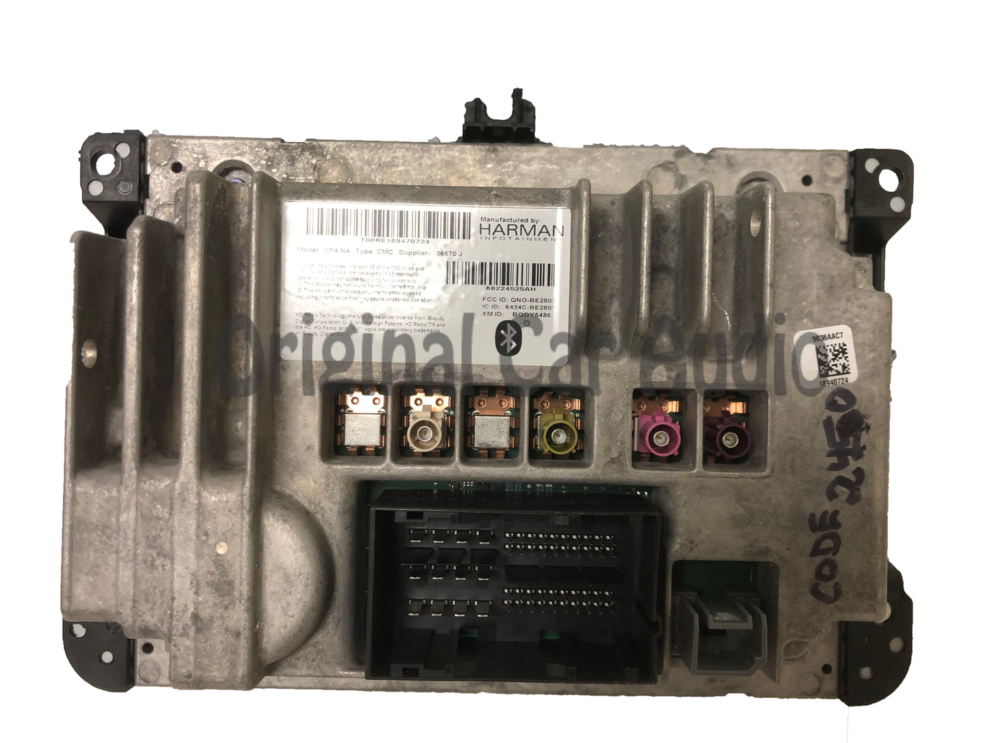 Refurbished 2013 - 2016 Dodge Ram OEM VP4 NA Media XM AM FM Radio Center UConnect LCD Screen